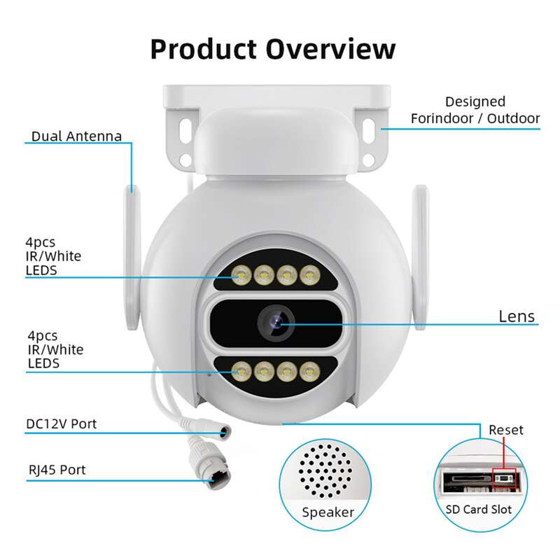 Weatherproof Outdoor Smart Cameras SK-10