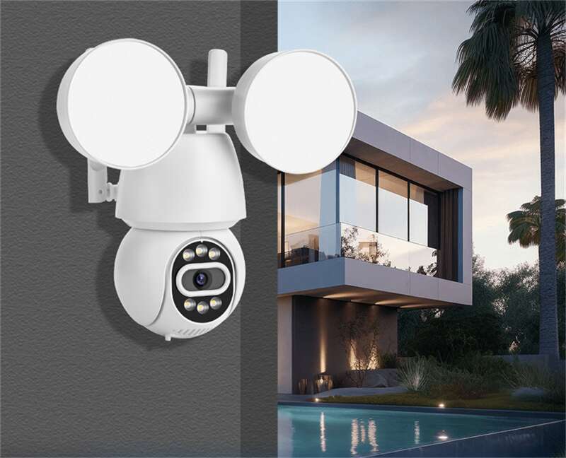 High End Wifi Cctv Outdoor Camera With Floodlights SK-20