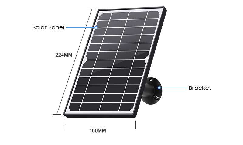 Optical Outdoor Wifi Camera With Solar Panel SR-09