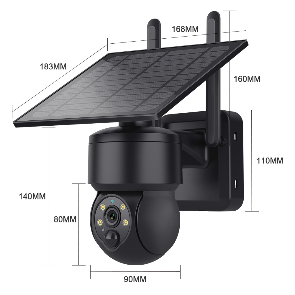 Rechargeable Solar Powered Home Security Wireless Camera SR-10