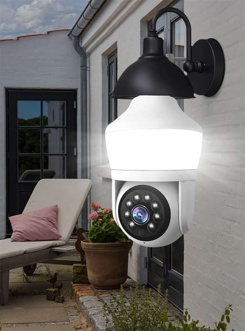 New Surveillance Light Bulb Camera Wireless Outdoor SK-25