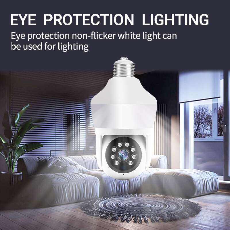 New Surveillance Light Bulb Camera Wireless Outdoor SK-25