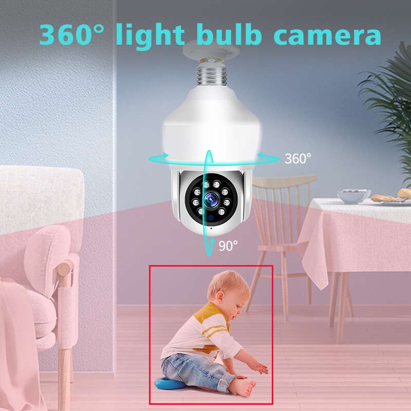 New Surveillance Light Bulb Camera Wireless Outdoor SK-25