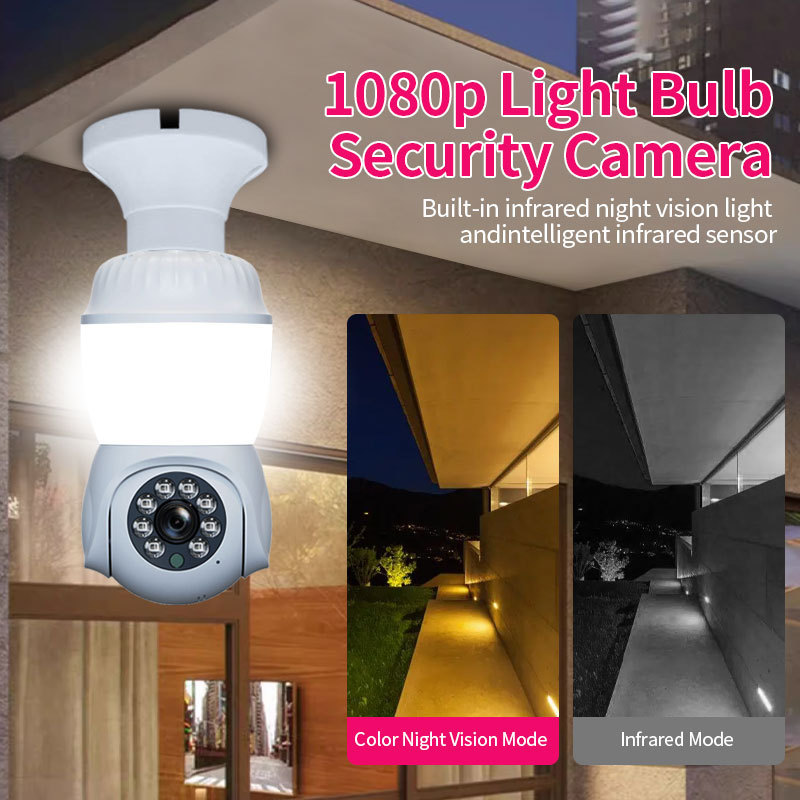 New Security Light Bulb Camera SK-27