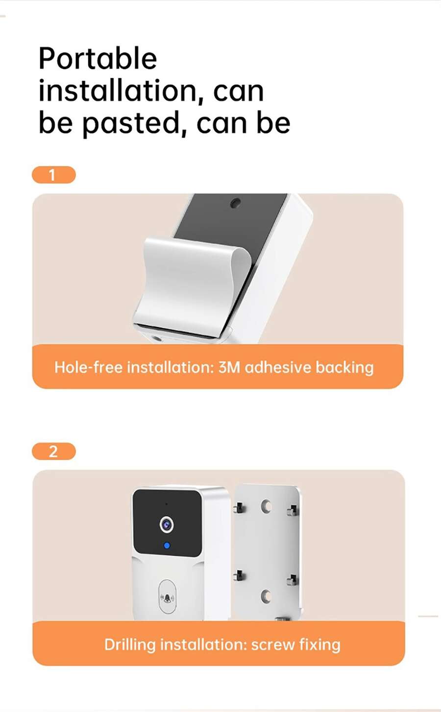 Smart Doorbell Camera With Tuya APP SK-31