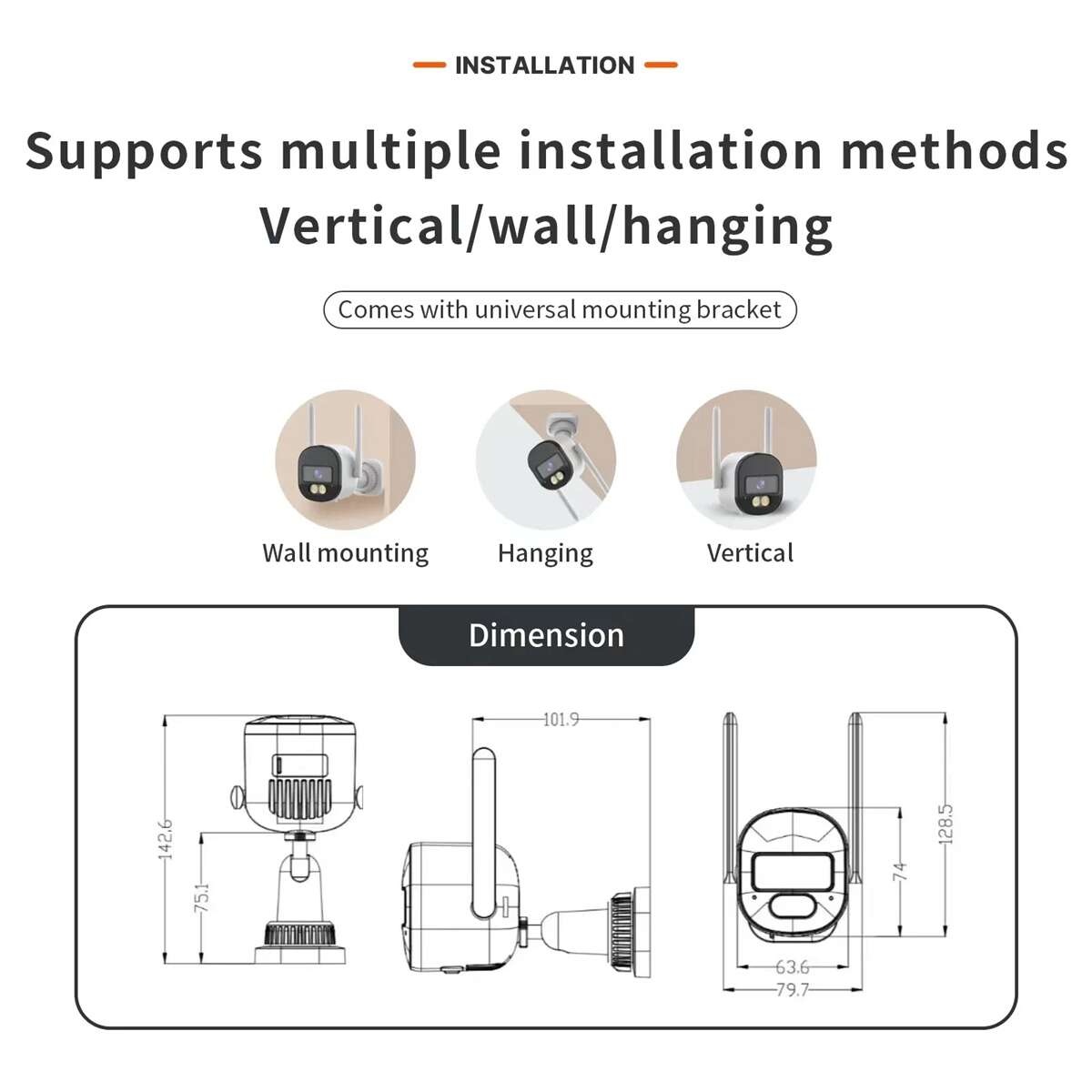 6MP Cellular Surveillance Camera PK-18