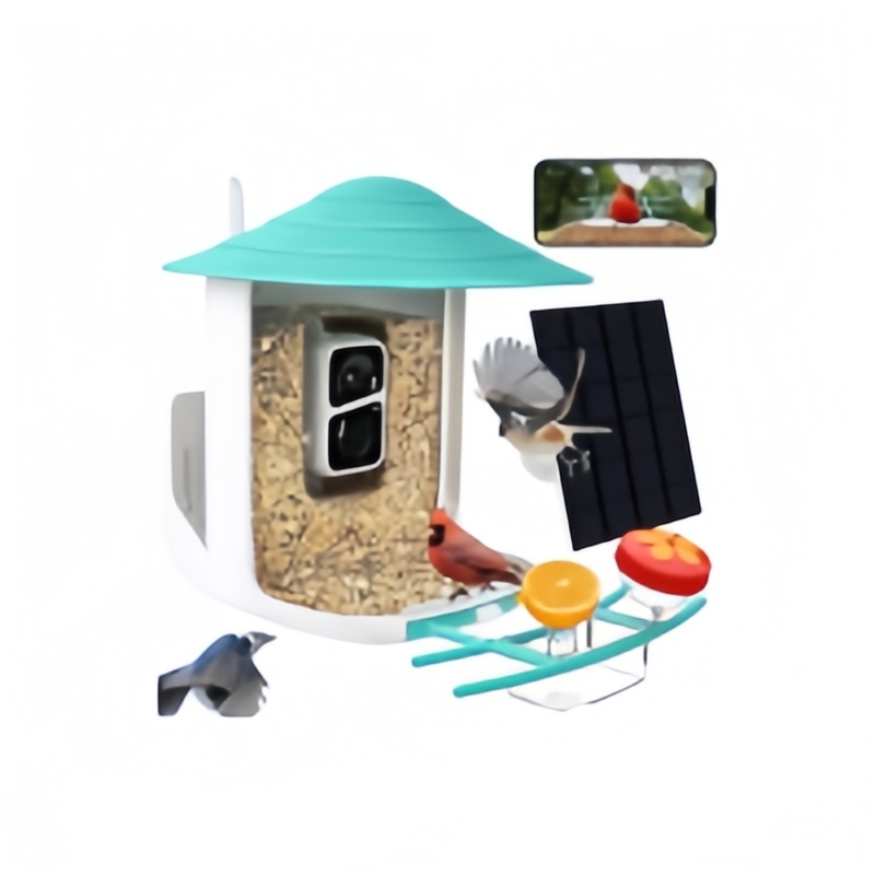  Cardinal Bird Feeder With Camera PT-19