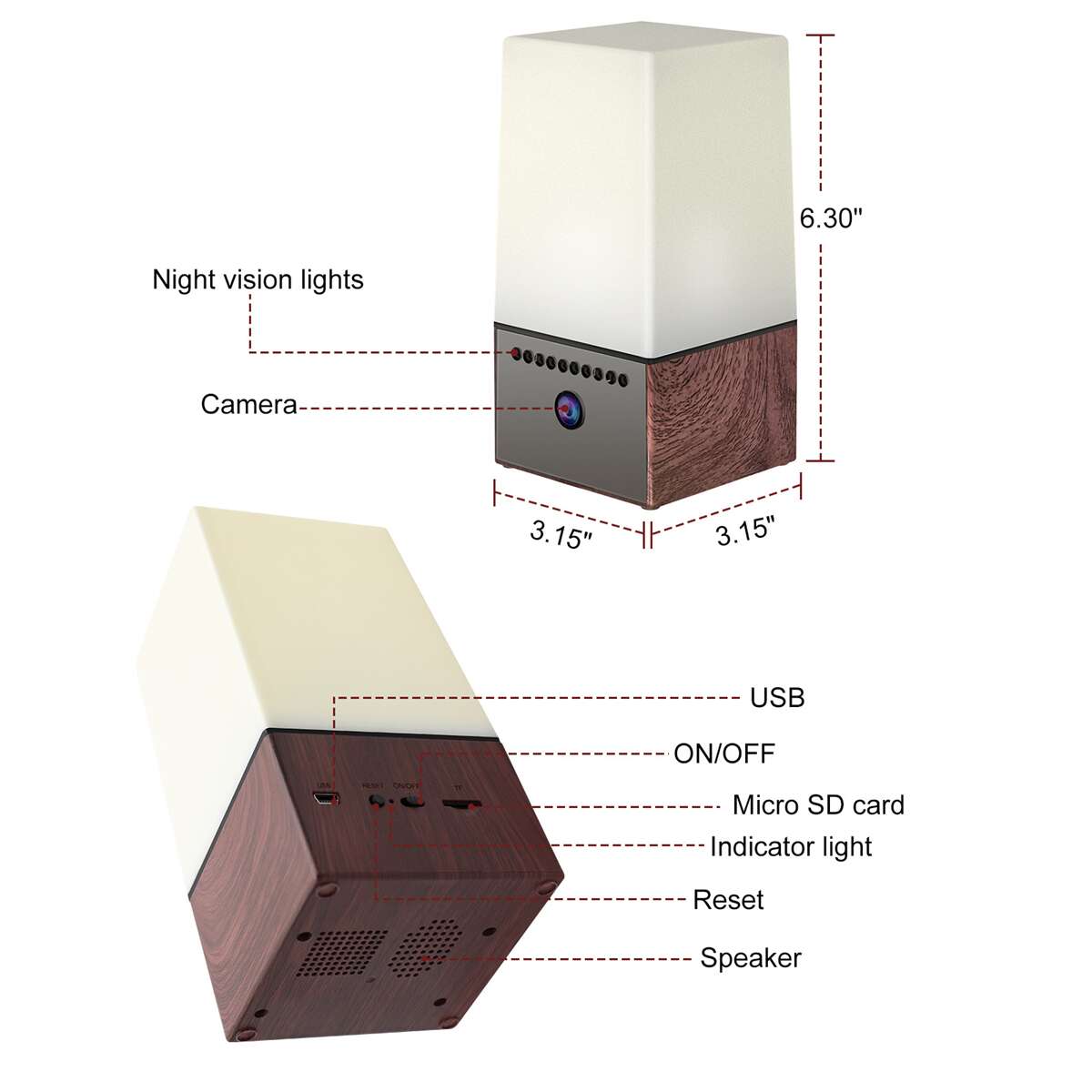 Motion Activated Security Camera With SD Card SK-33