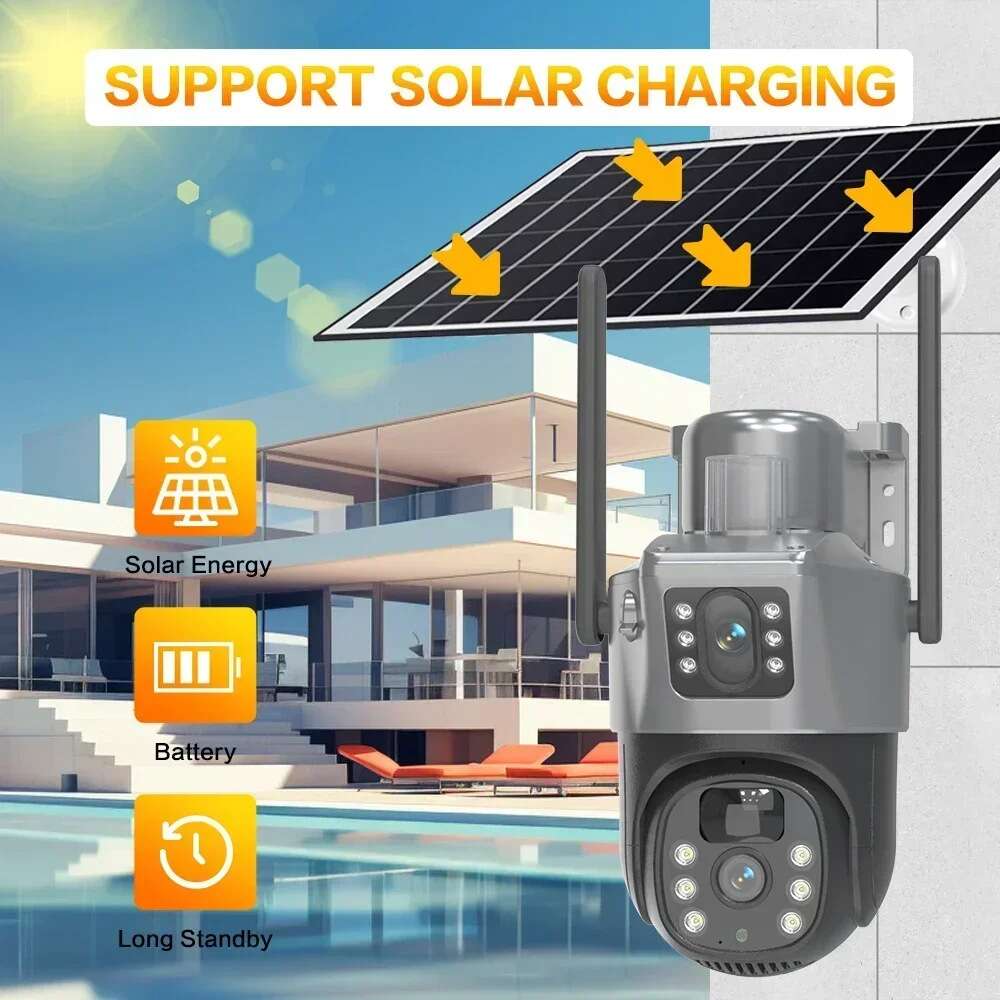 Solar Powered Cctv Security Cameras PK-19