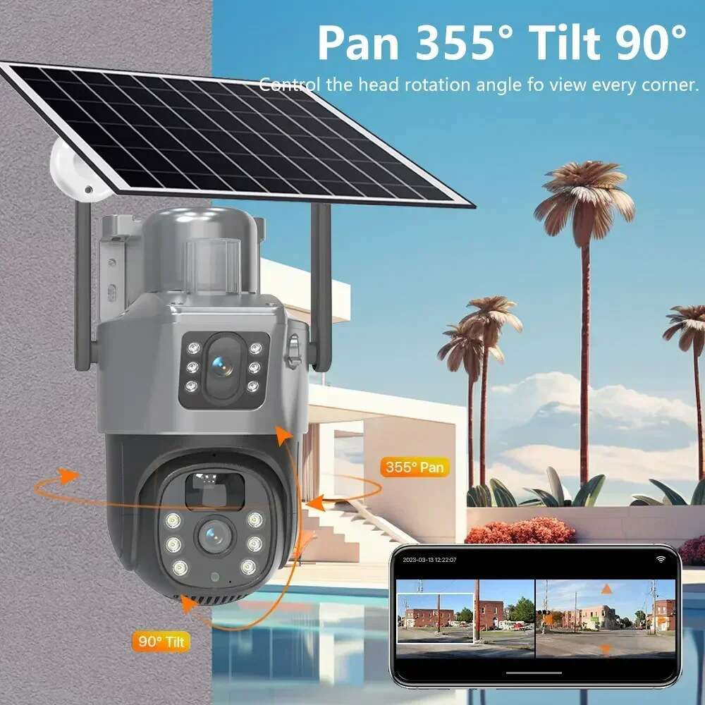 Solar Powered Cctv Security Cameras PK-19