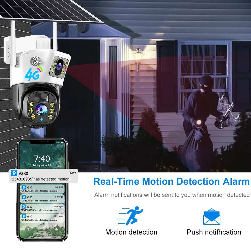 Solar Powered Cctv Security Cameras PK-19