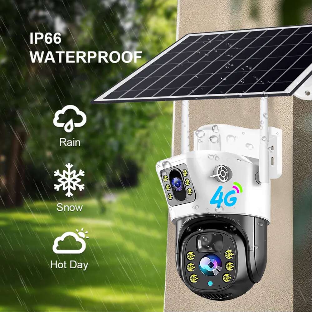 Solar Powered Cctv Security Cameras PK-19