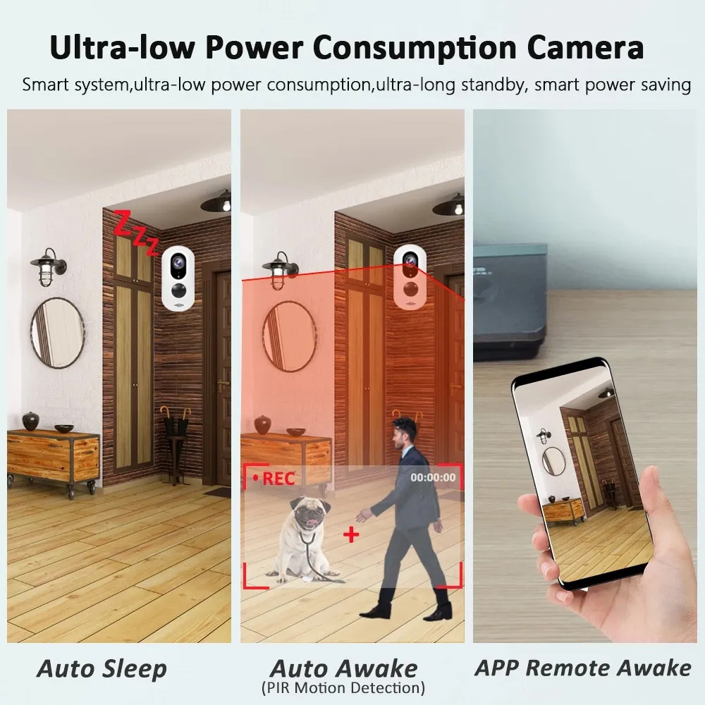 Solar Wireless Security Cameras SR-15