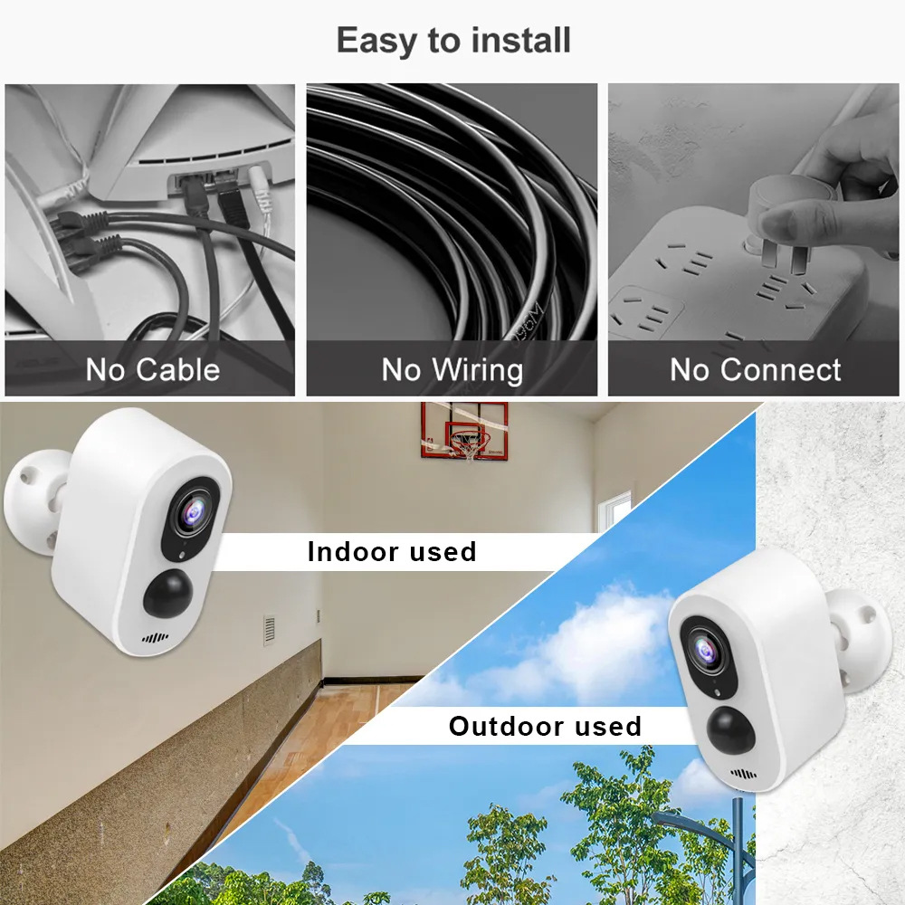 Solar Wireless Security Cameras SR-15