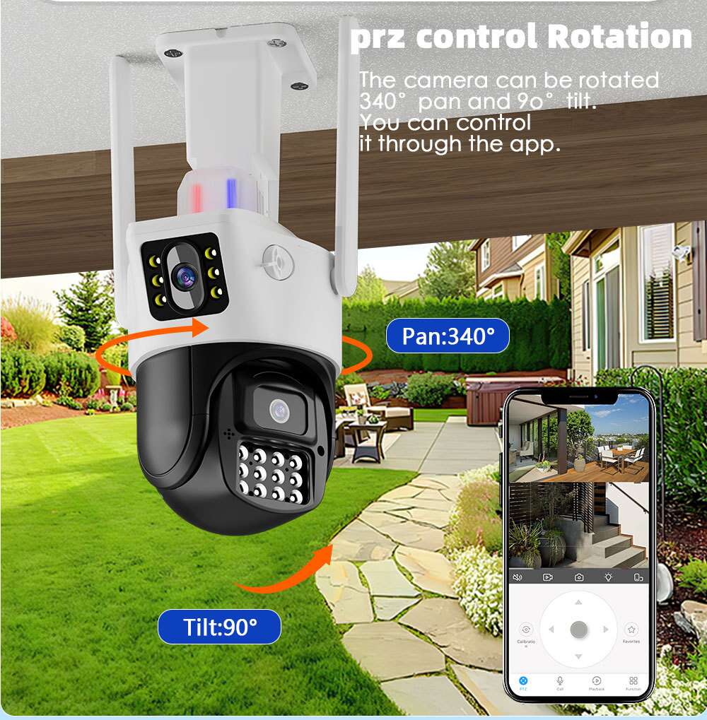 Automatic Tracking Wireless Ptz Ip Camera PK-22