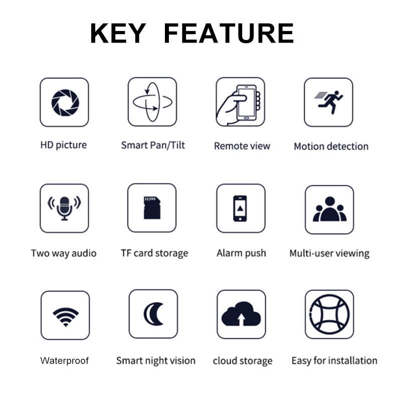 IP66 Wireless Security Cameras Outdoor PK-26