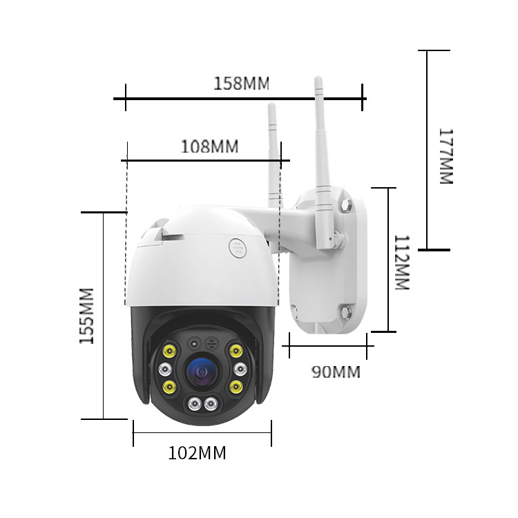 IP66 Wireless Security Cameras Outdoor PK-26