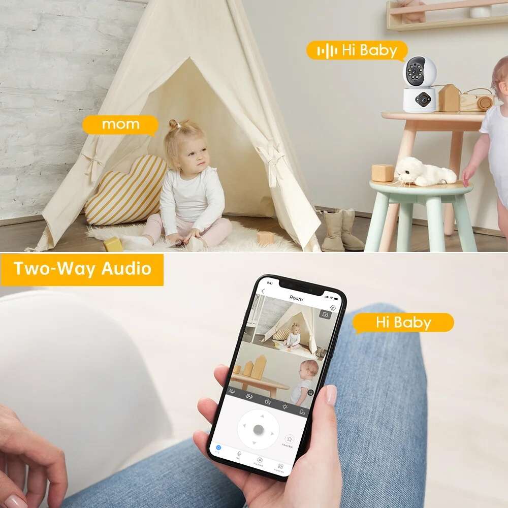 Best Video Baby Monitor With Dual Screen DK15