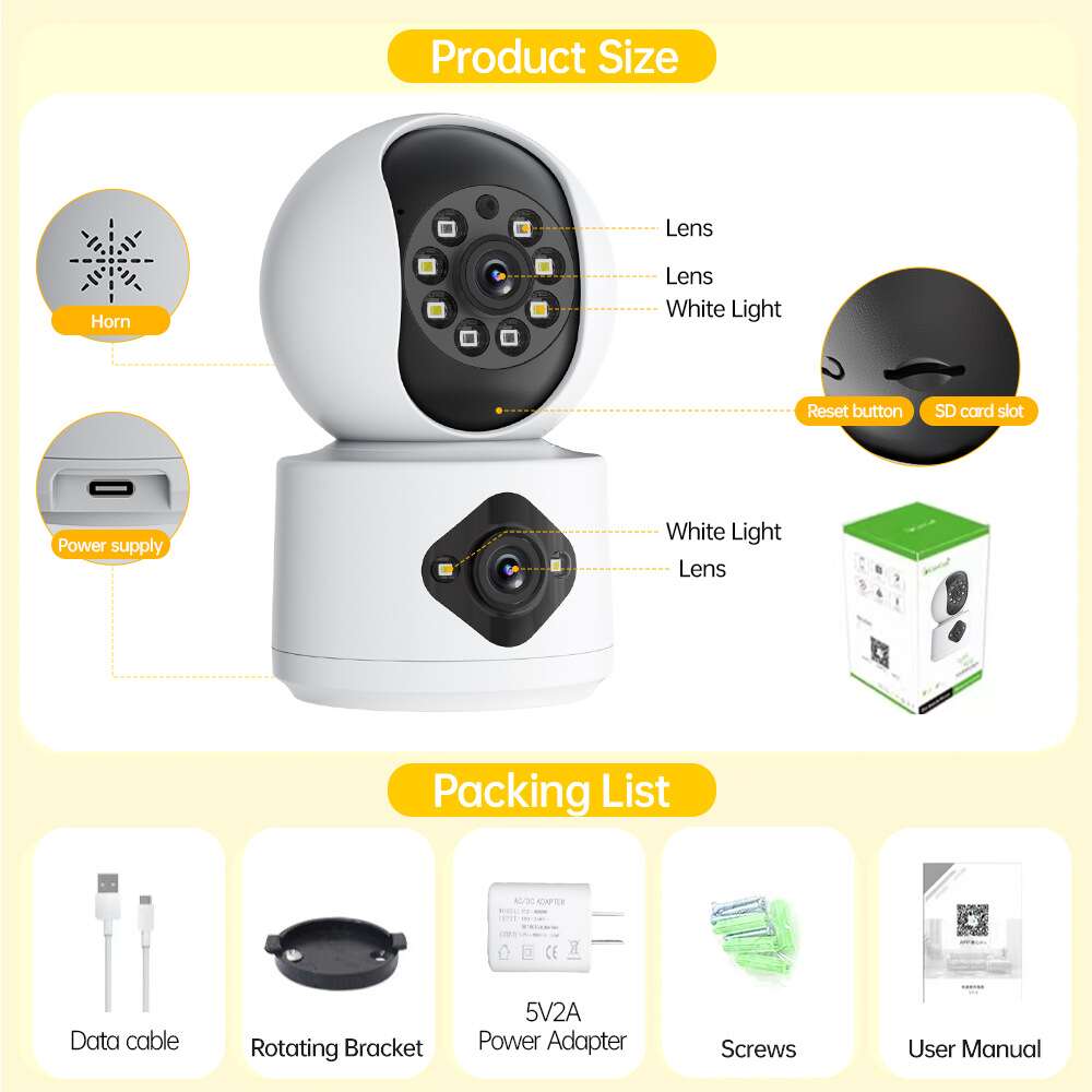 Best Video Baby Monitor With Dual Screen DK15