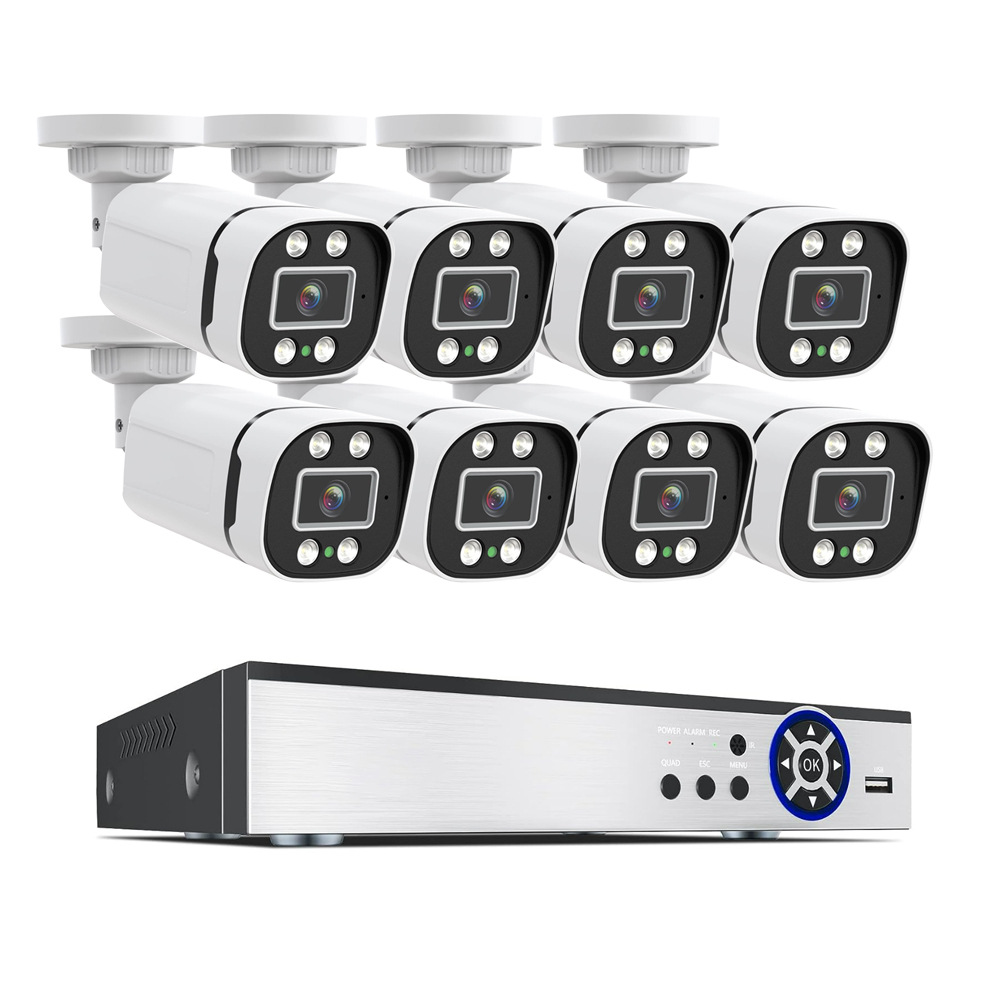 4CH/8CH Wired Security Camera System KT-03