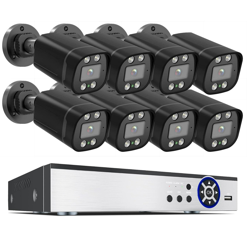 4CH/8CH Wired Security Camera System KT-03